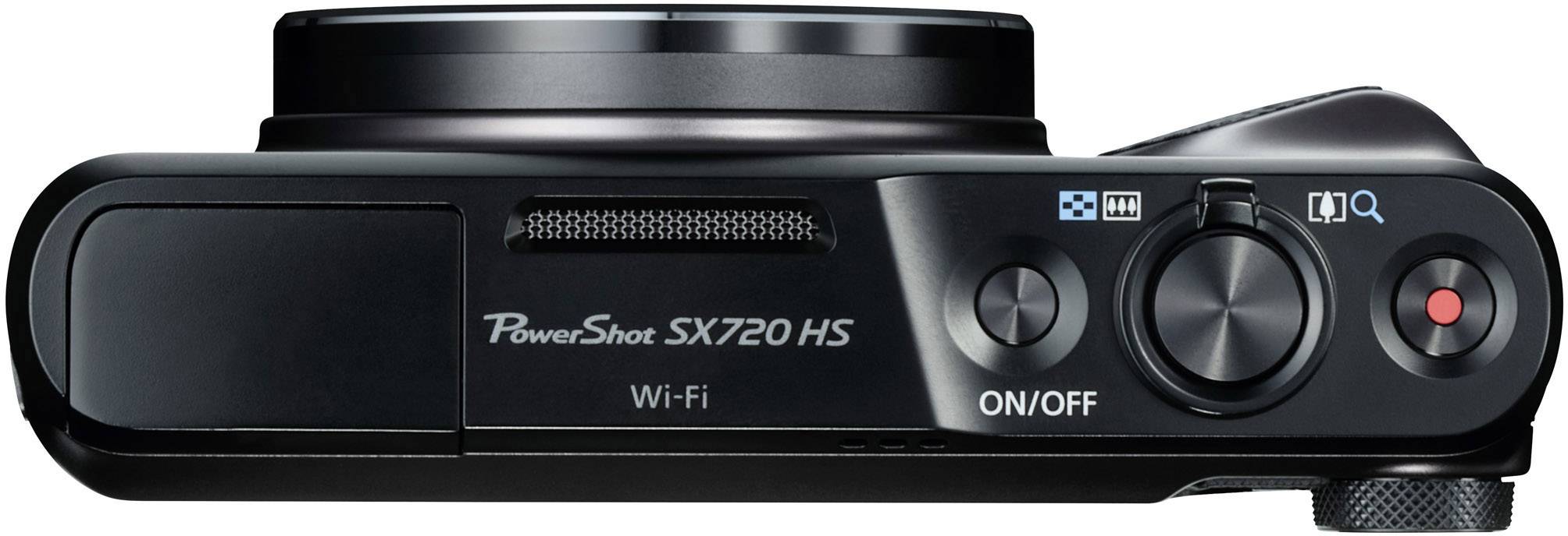 Canon PowerShot SX720HS Digitalkamera 20.3 Megapixel Opt. Zoom: 40 x Schwarz Staubgeschützt, GPS