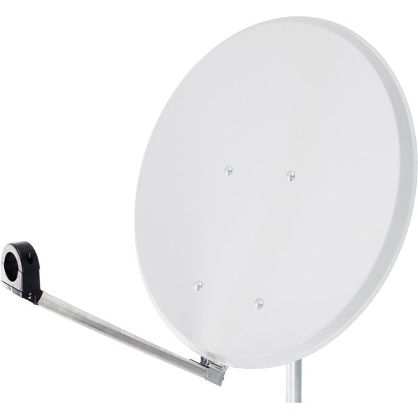 Smart Click-Clack SAT Antenne 65cm Reflektormaterial: Stahl Weiß