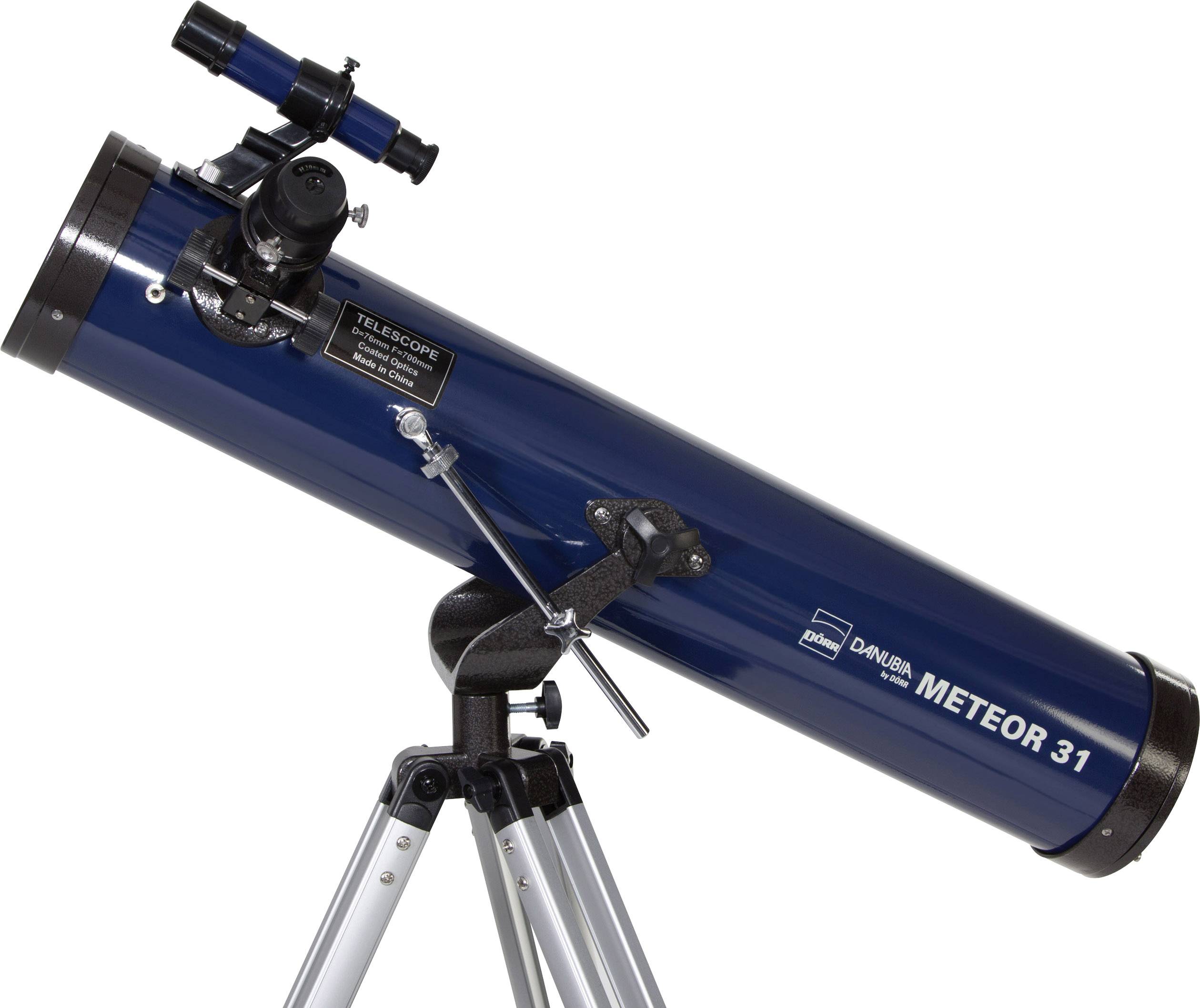 Danubia METEOR 31 Spiegel-Teleskop Azimutal Achromatisch Vergrößerung 35 bis 232 x