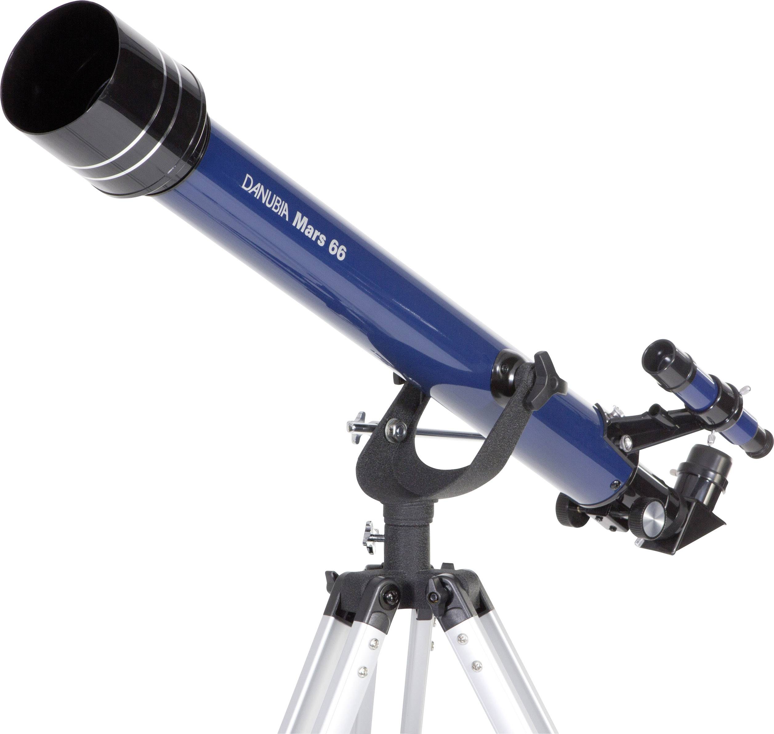 Danubia MARS 66 Linsen-Teleskop Azimutal Achromatisch Vergrößerung 35 bis 350 x