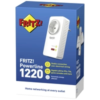 AVM FRITZ!Powerline 1220 Powerline Einzel Adapter 20002736 1200MBit/s AVM FRITZ!Powerline 1220 Powerline Einzel Adapter 20002736 1200MBit/s