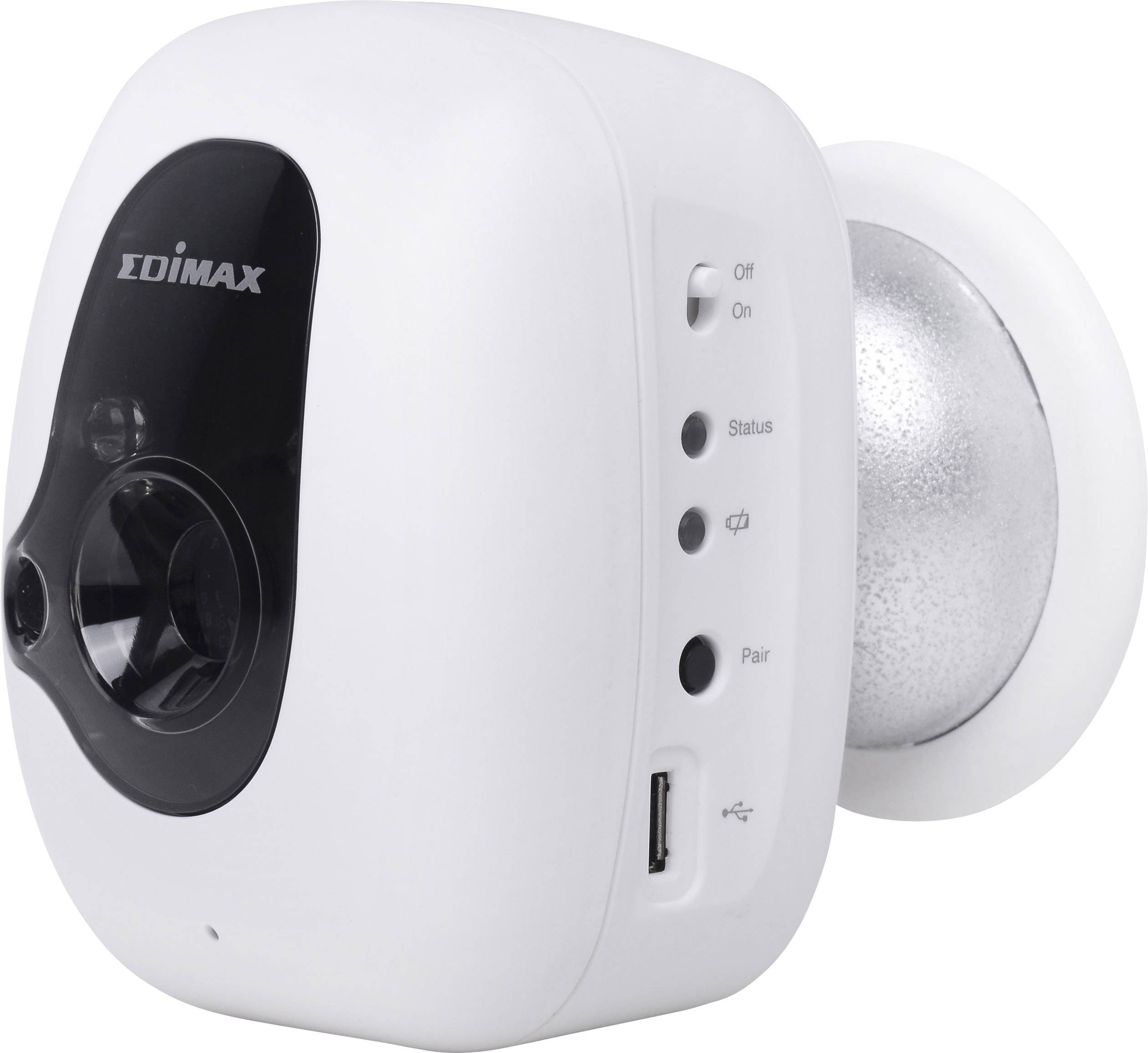 EDIMAX IC-3210WK WLAN IP-Überwachungskamera-Set mit 2 Kameras 640 x 480 Pixel