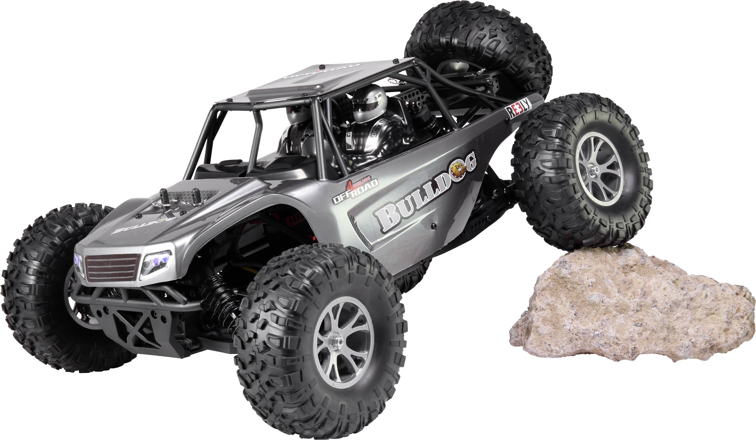 Reely Bulldog Brushed 1:10 RC Modellauto Elektro Buggy Allradantrieb (4WD) RtR 2,4GHz