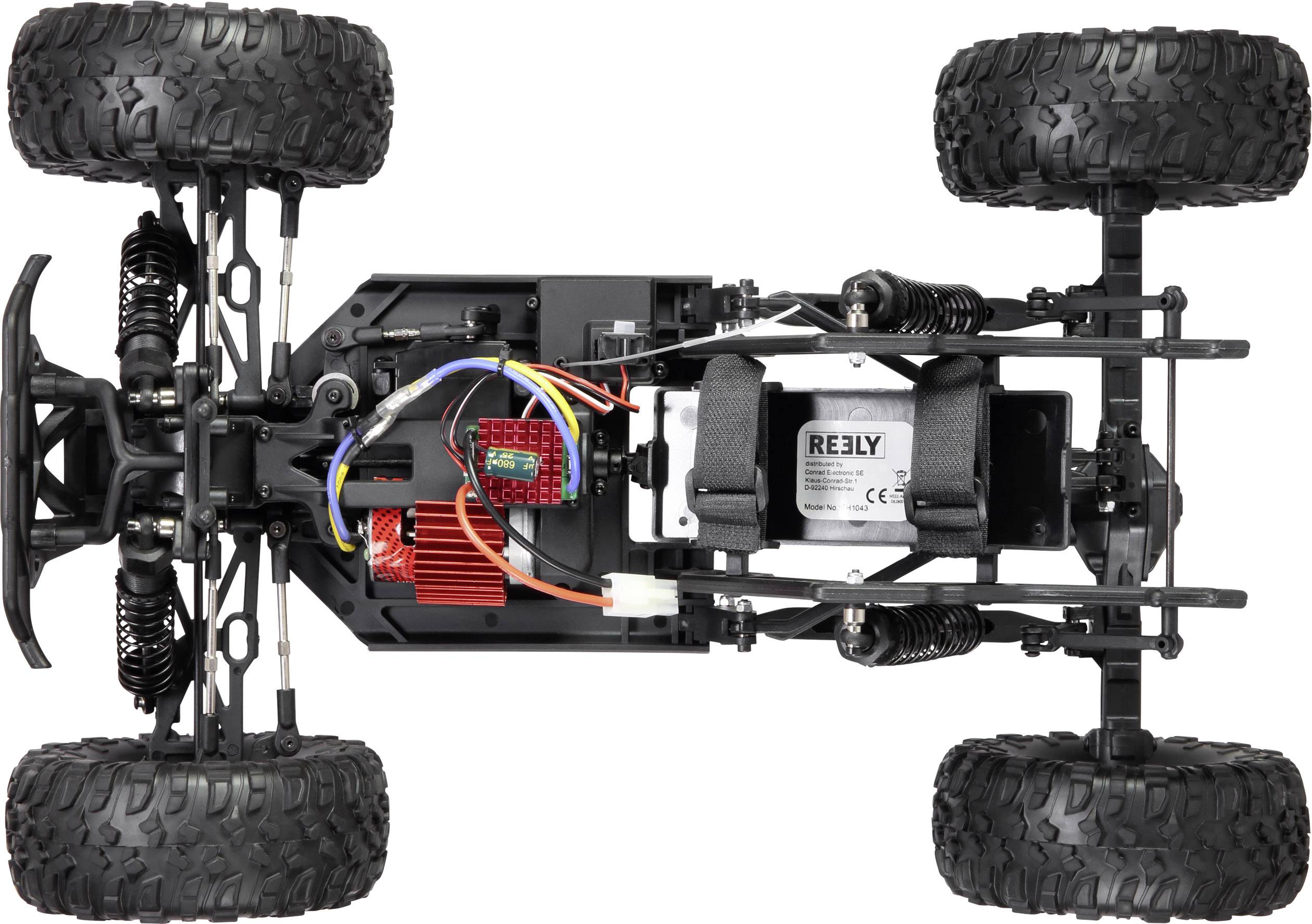 Reely Bulldog Brushed 1:10 RC Modellauto Elektro Buggy Allradantrieb (4WD) RtR 2,4GHz