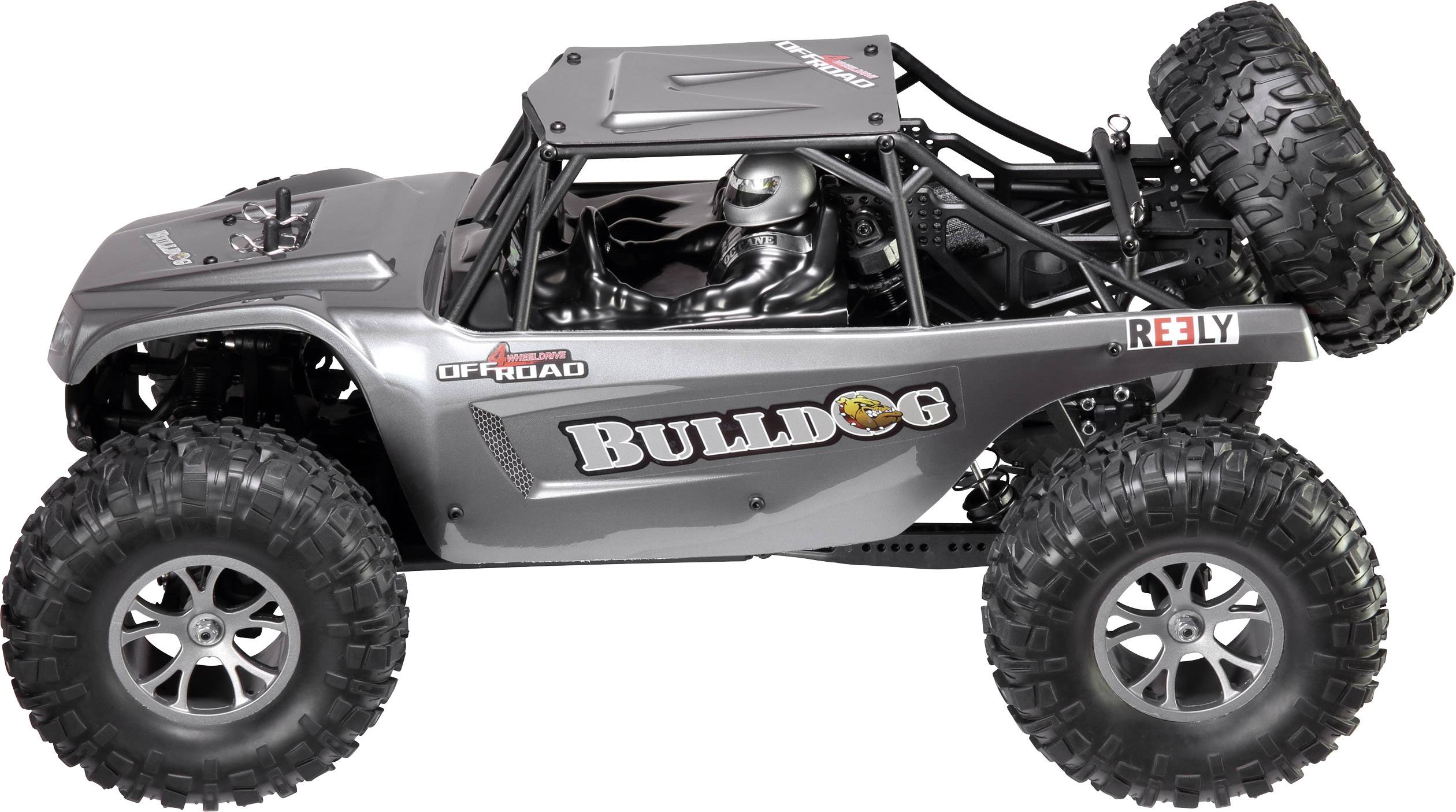 Reely Bulldog Brushed 1:10 RC Modellauto Elektro Buggy Allradantrieb (4WD) RtR 2,4GHz