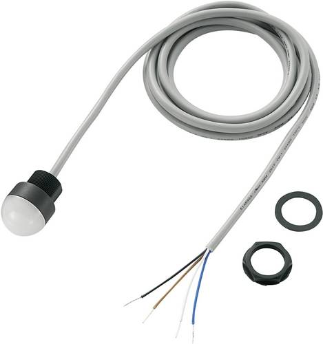TRU Components TC-R9-125LA6-11-BMRGY1 LED-Signalleuchte mehrfarbig Grün, Rot, Amber 12 V/DC, 24 V/D