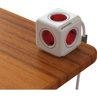 Allocacoc POWERCUBE 5-FACH Steckdosenleiste mit Schalter Weiß Schutzkontakt 1St. Allocacoc POWERCUBE 5-FACH Steckdosenleiste mit Schalter Weiß Schutzkontakt 1St.