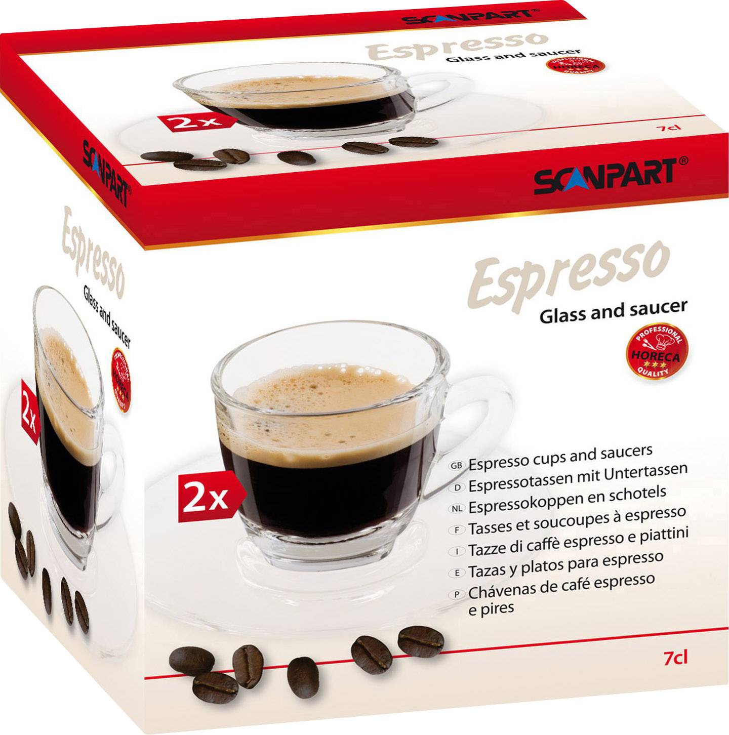 ScanPart Espressotassenset