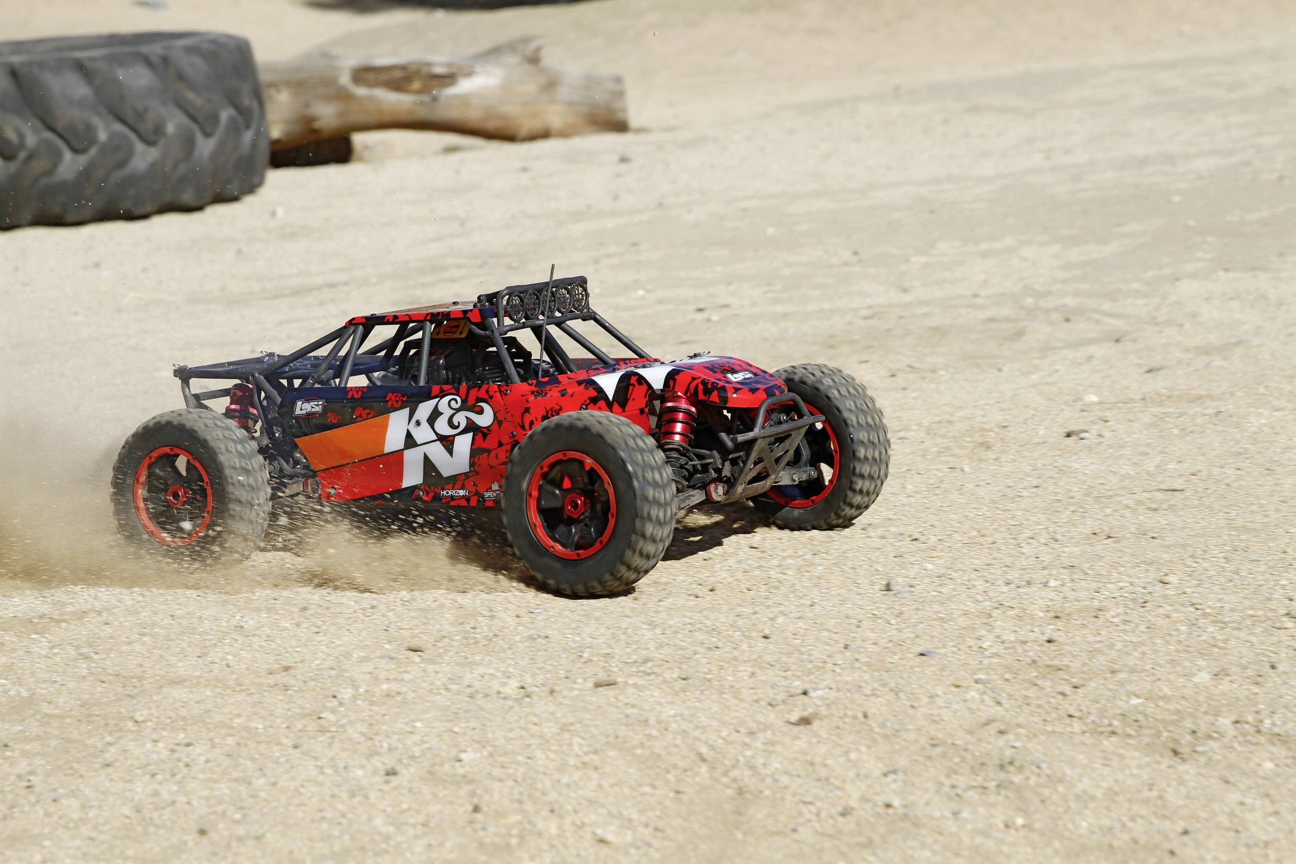 LOSI K&N  1:5 RC Modellauto Benzin Buggy Allradantrieb (4WD) RtR 2,4 GHz