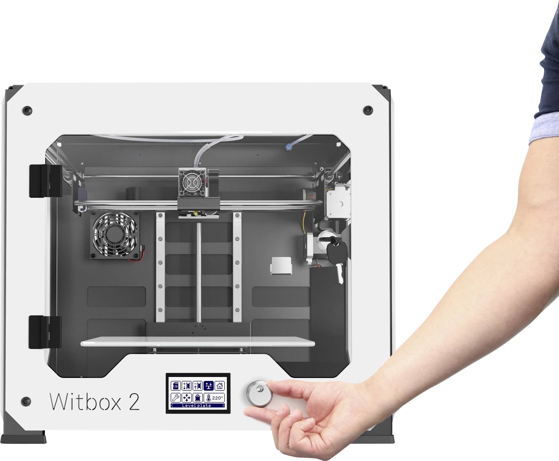 bq Witbox 2 white 3D Drucker