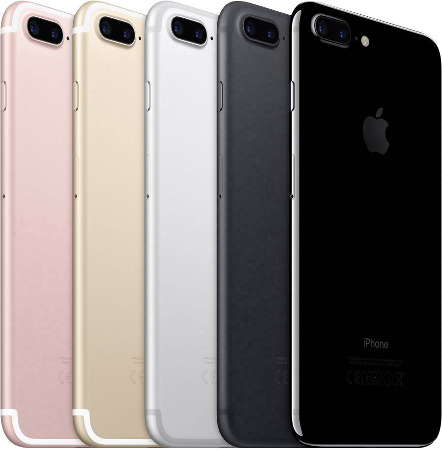 Apple iPhone 7 Plus iPhone 128 GB () Diamantschwarz iOS 10