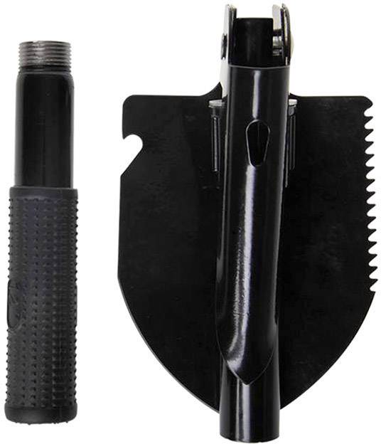 ProPlus Folding shovel 770426 Klappspaten mit Harke, mit Sägekante, mit Tasche