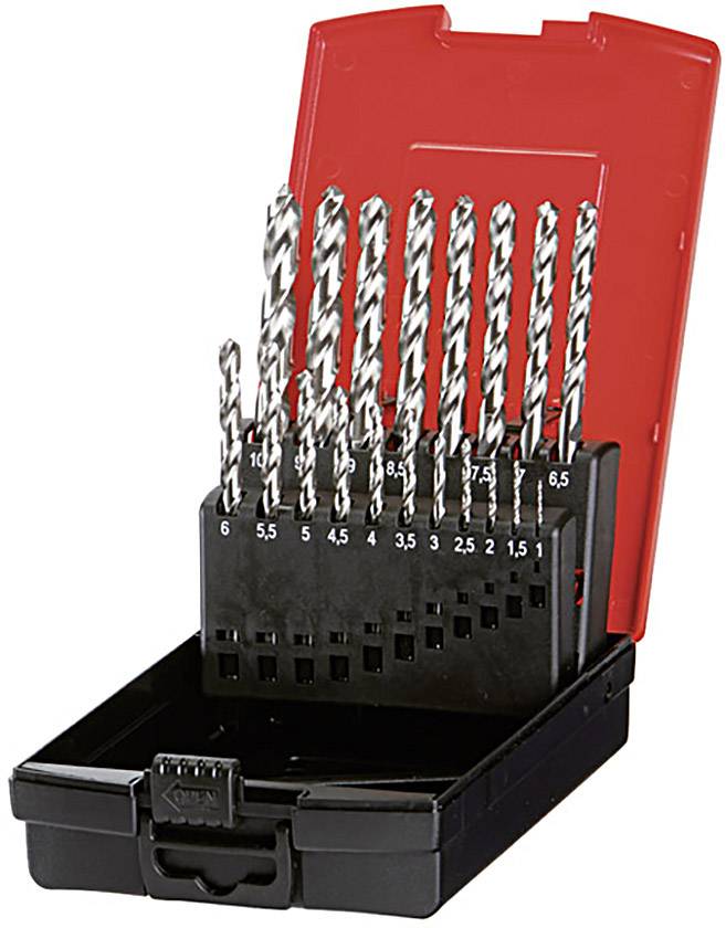 Makita P-73673 HSS Metall-Spiralbohrer-Set 19teilig geschliffen Zylinderschaft 1 Set