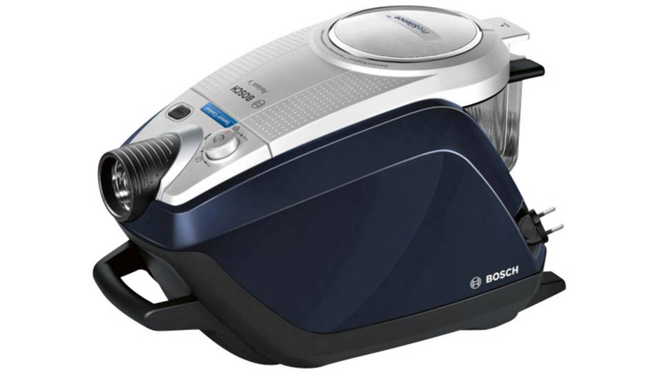 Bosch Haushalt BGS5A300 Relaxx'x ProSilence Plus Staubsauger ohne Beutel 700W Silber, Navy-Blau staubsauger bosch bgs5a300