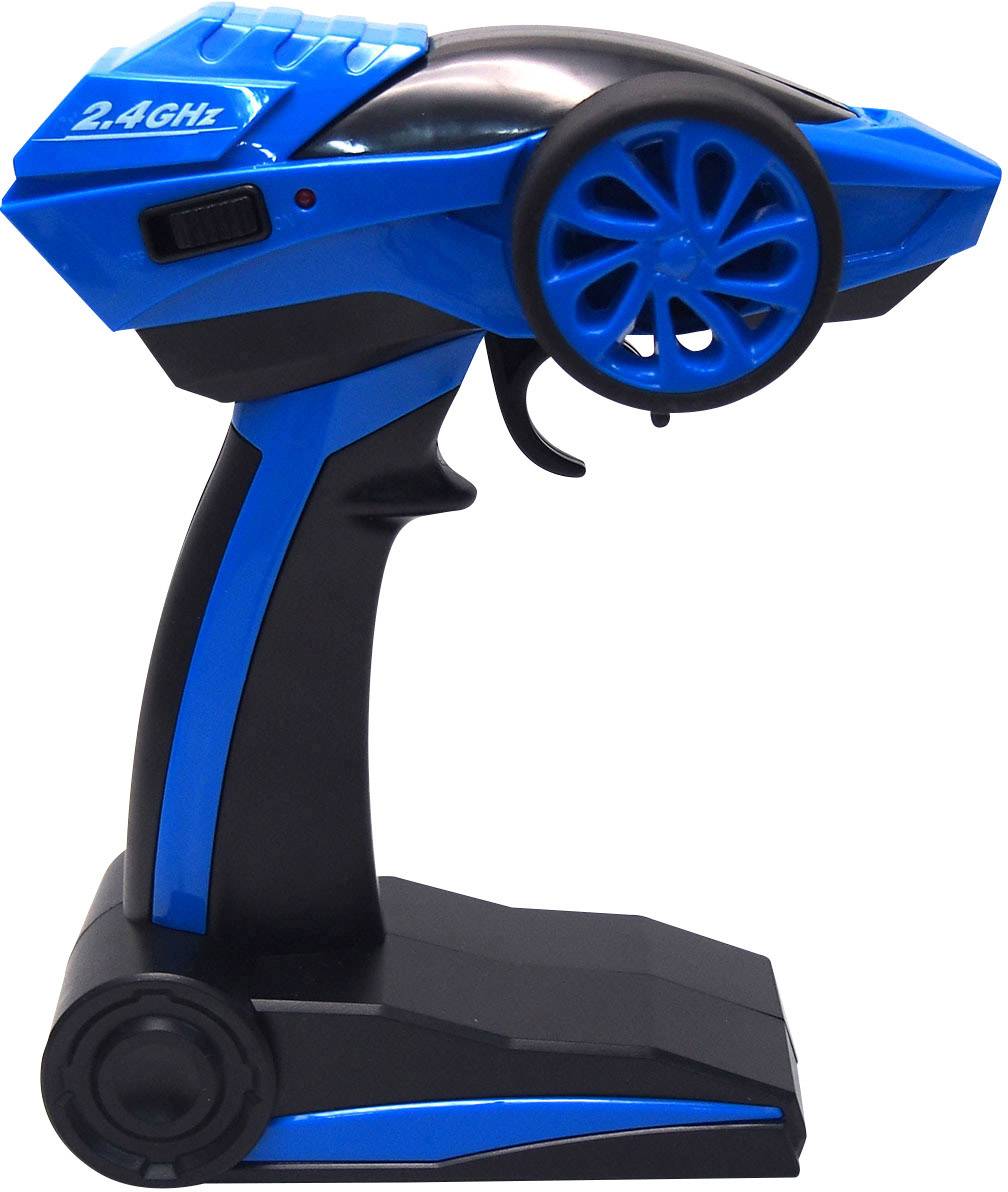 Amewi 22218 Crazy Crawler 1:10 RC Einsteiger Modellauto Elektro Crawler Allradantrieb (4WD) inkl. Akku, Ladegerät und