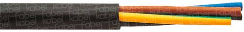 Faber Kabel 031055 Schlauchleitung H05VV-F 4G 1mm² Schwarz Meterware