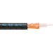 Faber Kabel 100095 Koaxialkabel Außen-Durchmesser: 6.10mm RG59 B/U 75Ω Schwarz Meterware