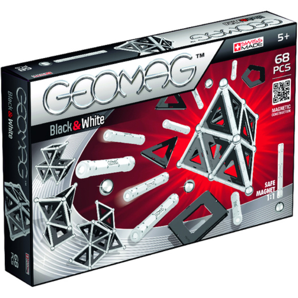 Geomag Panels Black & White 68-teilig