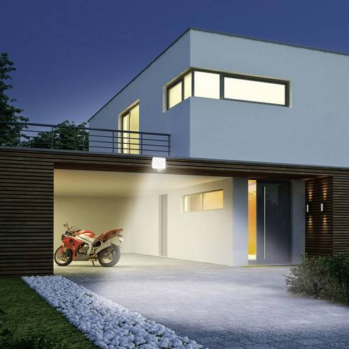 Flat 018792 LED-Außenstrahler mit Bewegungsmelder 30W; Energieeffizienzklasse: A+