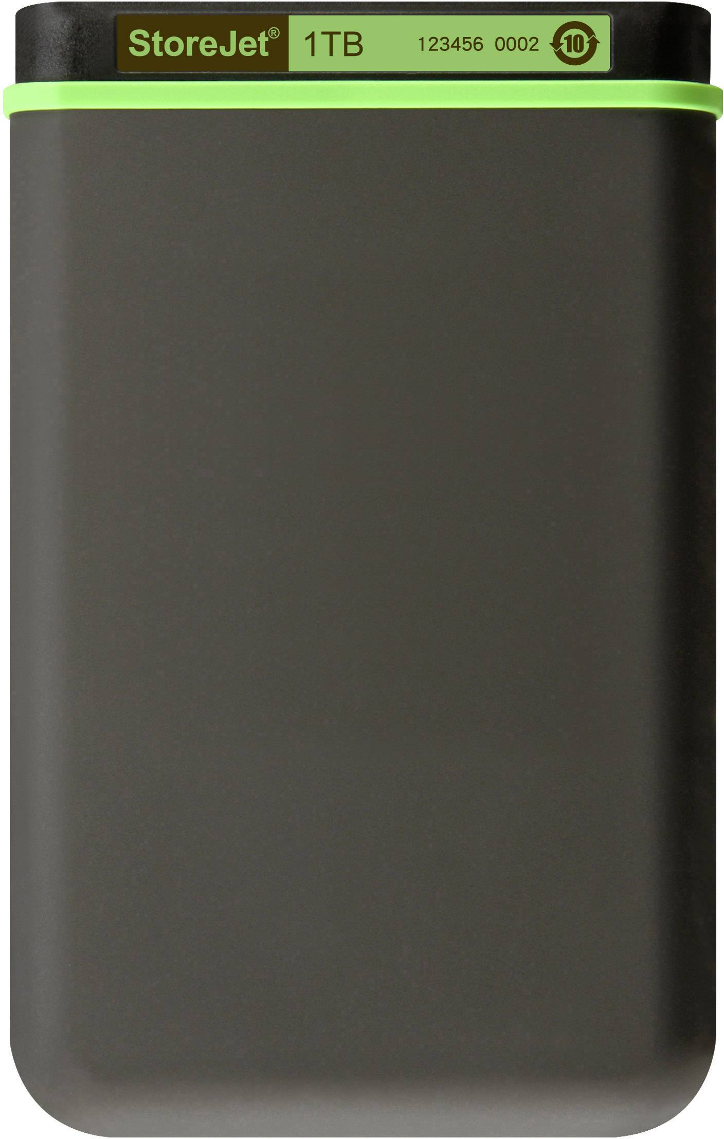 Transcend StoreJet® 25MC 1 TB Externe Festplatte 6.35 cm (2.5 Zoll) USB-C® USB 3.2 (Gen 2) Dunkelgrau, Grün TS1TSJ25MC