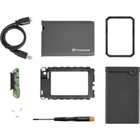Transcend TS0GSJ25CK3 SATA-Festplatten-Gehäuse 2.5 Zoll USB-A (USB 3.2 Gen 1) Transcend TS0GSJ25CK3 SATA-Festplatten-Gehäuse 2.5 Zoll USB-A (USB 3.2 Gen 1)