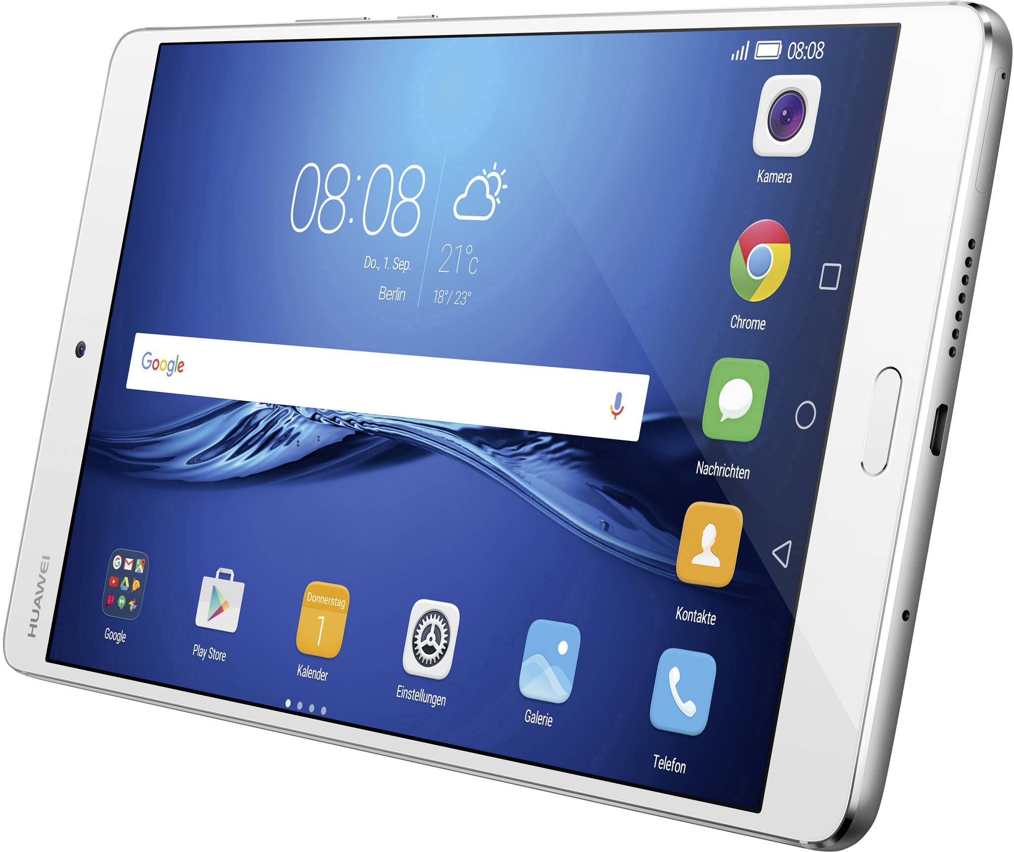 Huawei  WiFi, GSM/2G, UMTS/3G, LTE/4G 32 GB Silber Android-Tablet 21.3 cm (8.4 Zoll) 2.3 GHz  Android™ 6.0 Marshmallow 2560 x 1600 Pixel