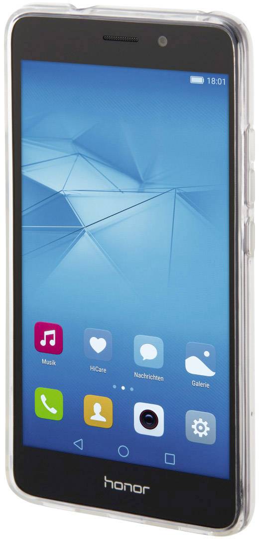 Hama Crystal Backcover Honor  Transparent