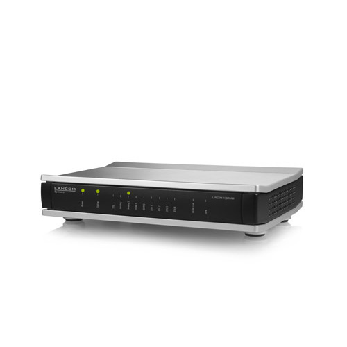 Lancom Systems 1783VAW (All-IP, EU, over ISDN) WLAN Router mit Modem Integriertes Modem: VDSL, ADSL2+ 2.4 GHz 300 MBit/s