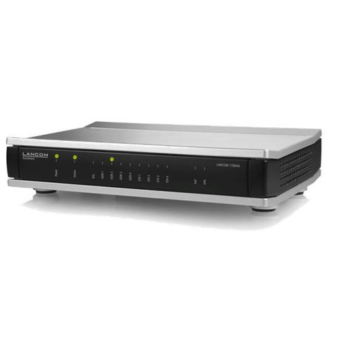 Lancom Systems 1784VA (All-IP, EU, over ISDN) LAN-Router mit Modem Integriertes Modem: VDSL, ADSL2+ 1 GBit/s