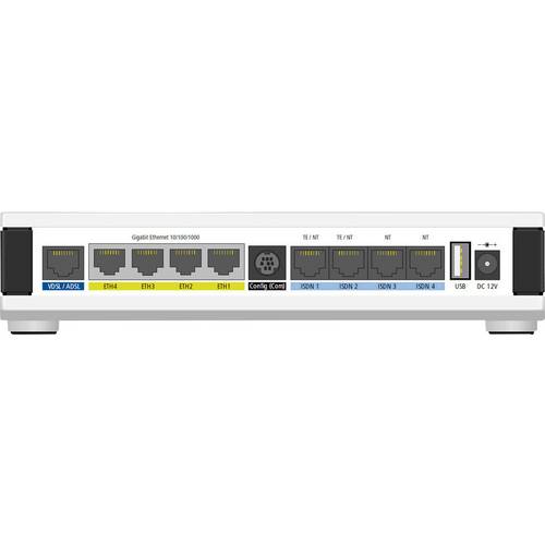 Lancom Systems 1784VA (All-IP, EU, over ISDN) LAN-Router mit Modem ...