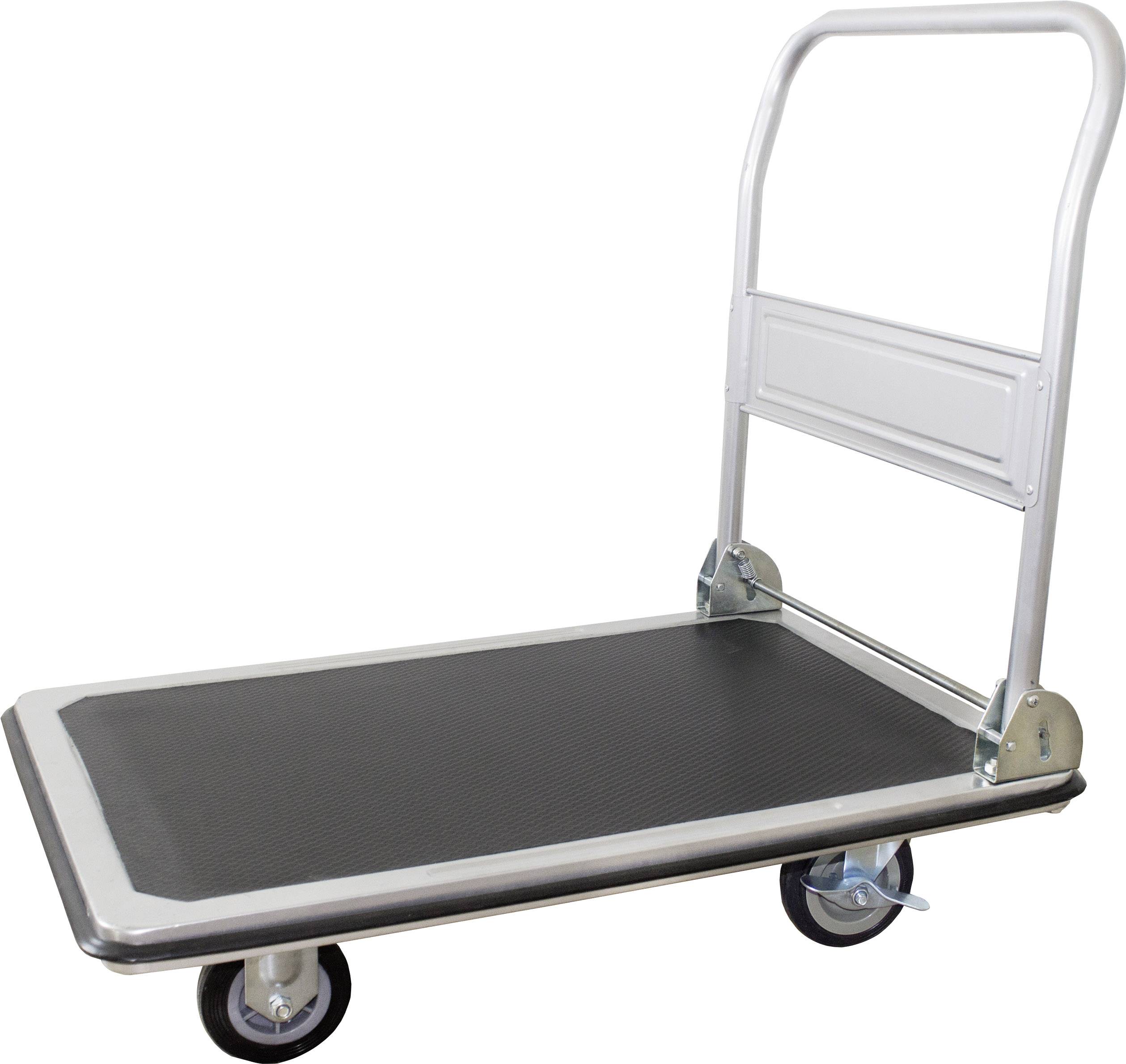 pro-bau-tec® 1499487 Plattformwagen Feststeller, klappbar Stahlblech Traglast (max.): 250 kg