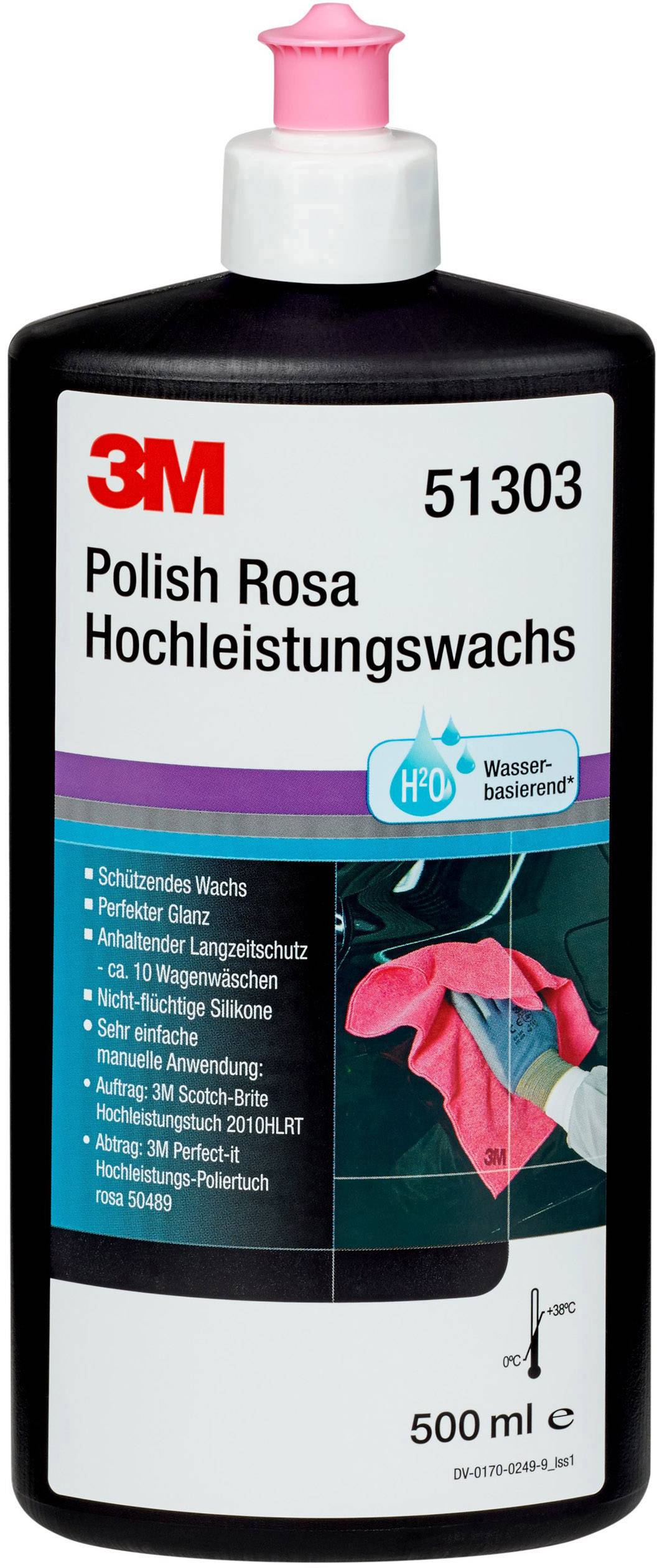 3M Polish Rosa 51303 Autowachs 500 ml