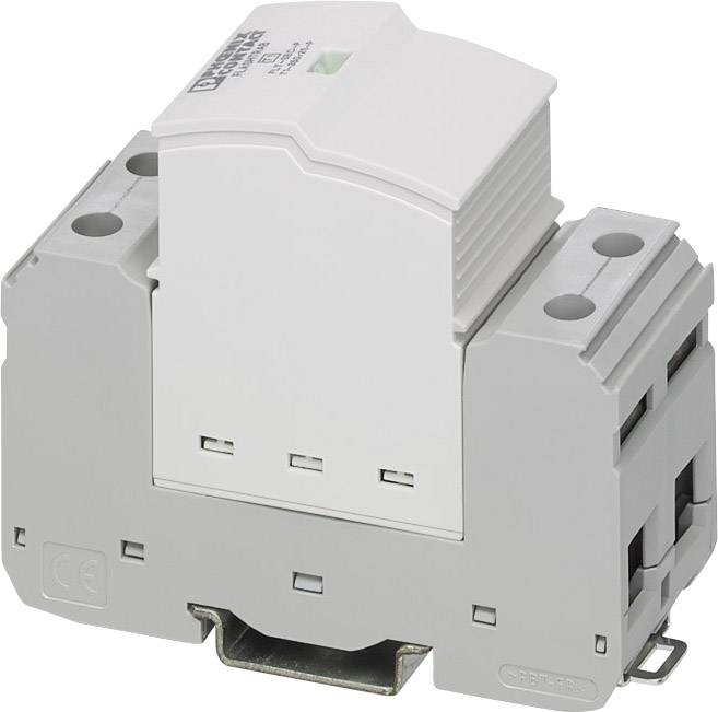 Ein graues, industrielles elektronisches Modul mit sechs Anschlussklemmen, montierbar auf einer DIN-Schiene, geeignet für Schaltschrankinstallationen.