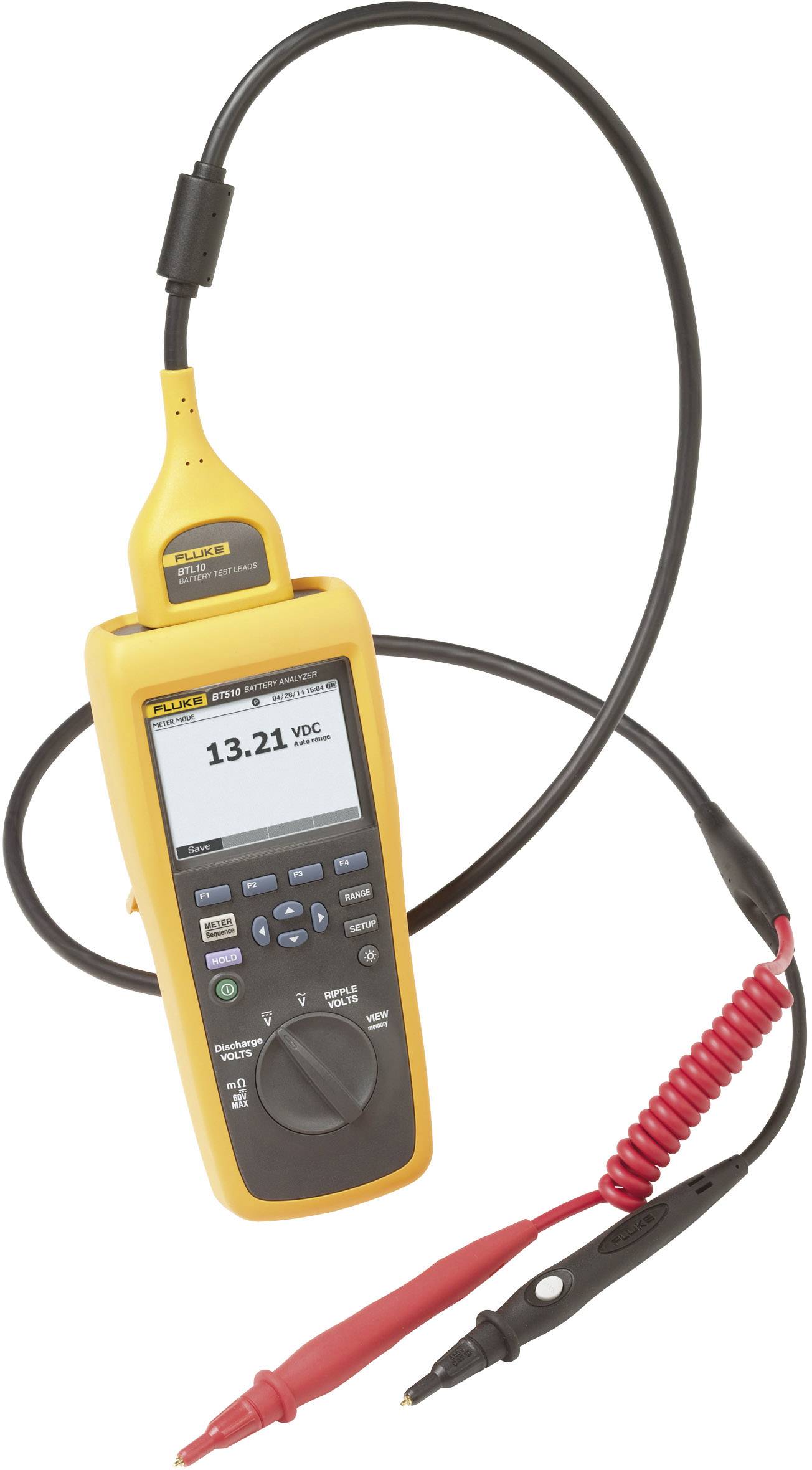 Fluke Bleiakku-Tester BT510 Messbereich (Batterietester) bis 600V Akku, Batterie 4489970