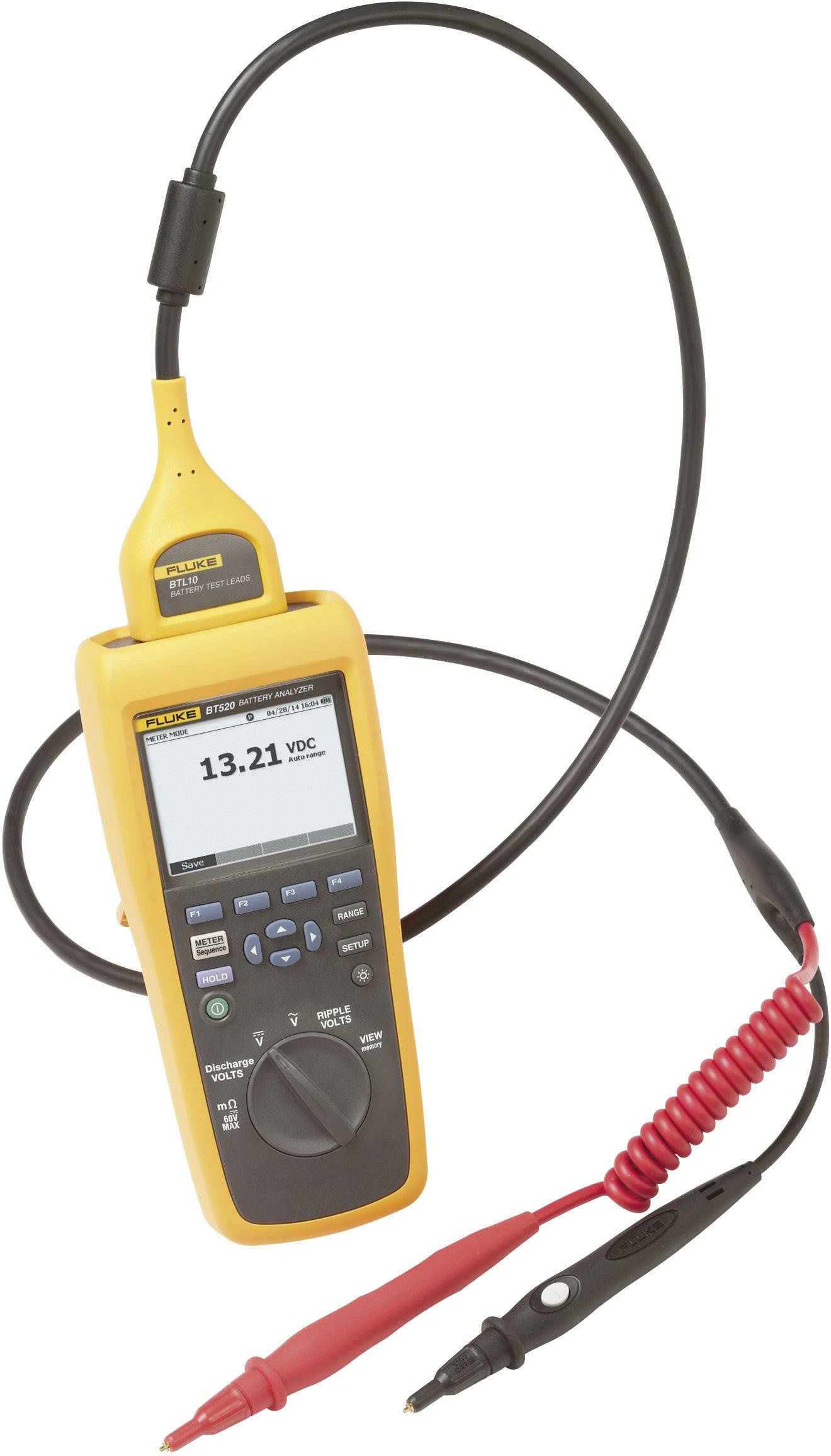Fluke Bleiakku-Tester BT520 Messbereich (Batterietester) bis 600V Akku, Batterie 4489981