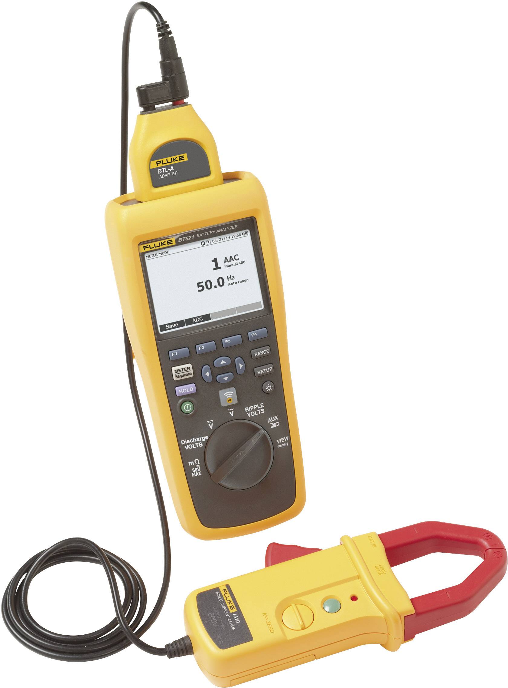 Fluke Bleiakku-Tester BT521 Messbereich (Batterietester) bis 1000V Akku, Batterie 4489996