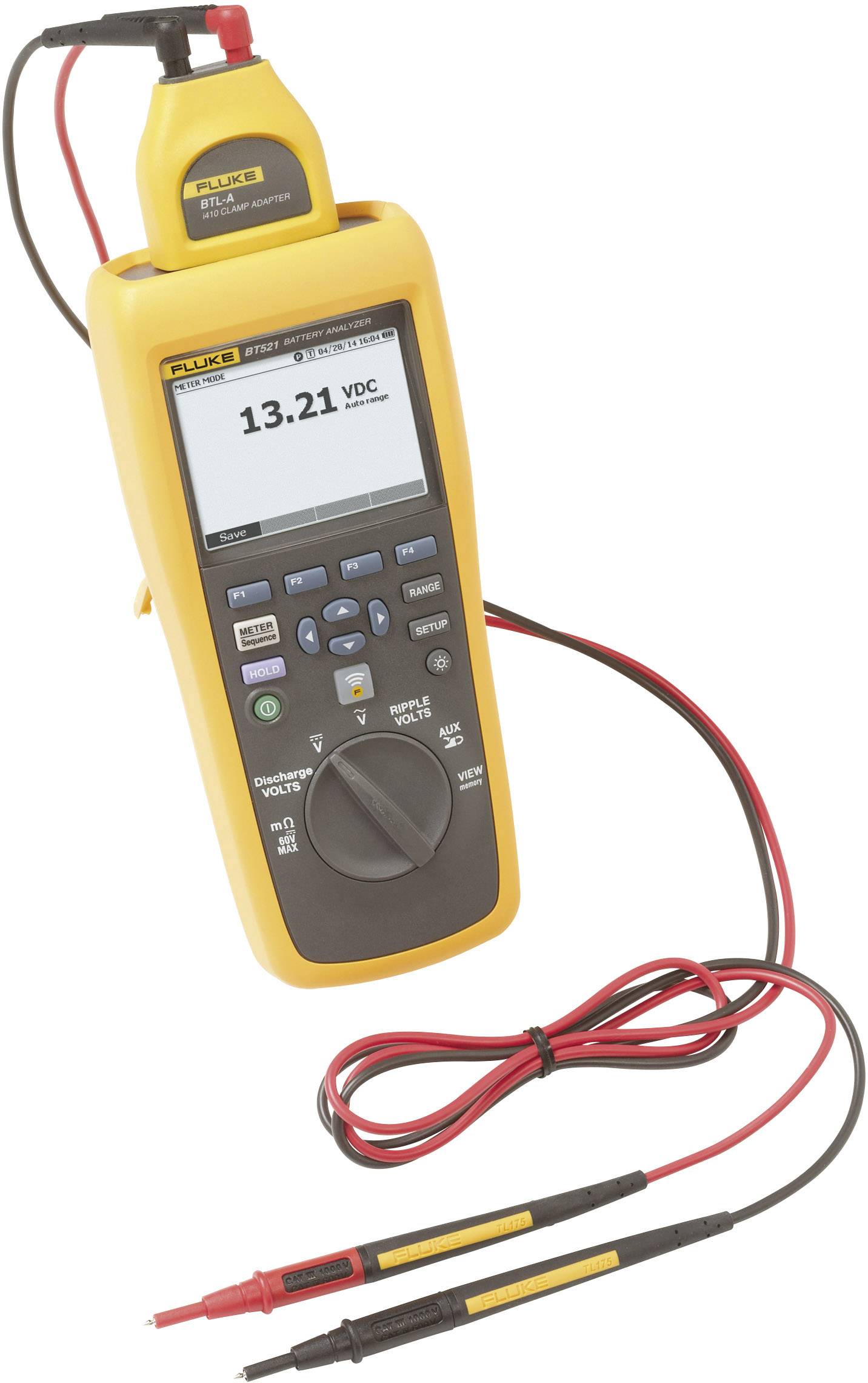 Fluke Bleiakku-Tester BT521 Messbereich (Batterietester) bis 1000V Akku, Batterie 4489996