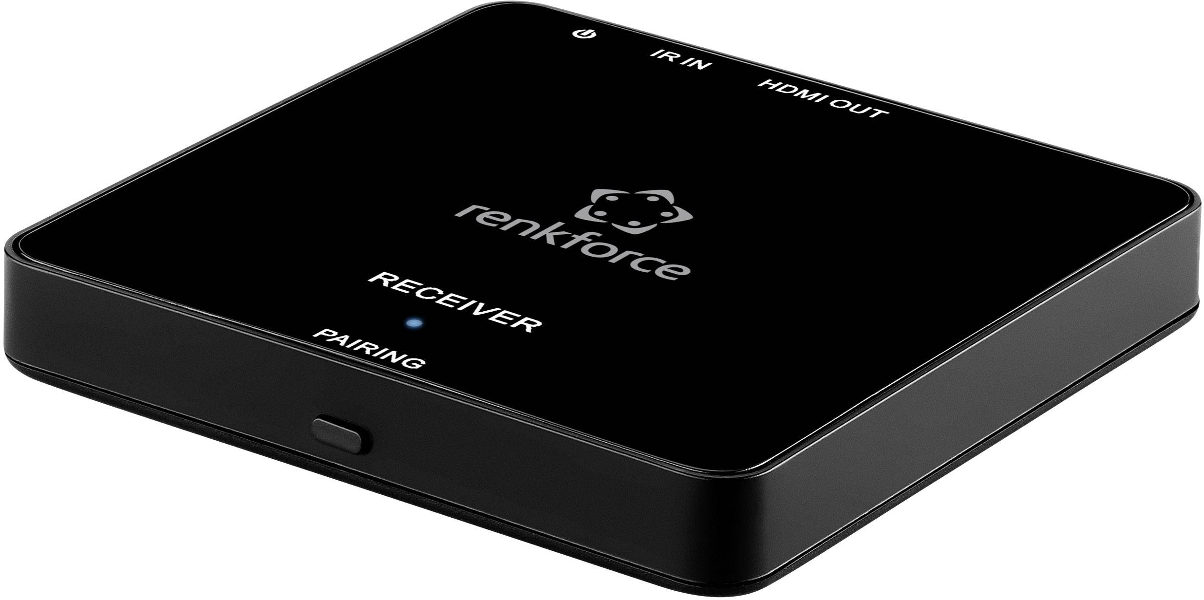 Renkforce RF-HDFS-01 HDMI-Funkübertragung (Set) 30m 5GHz 1920 x 1080 Pixel