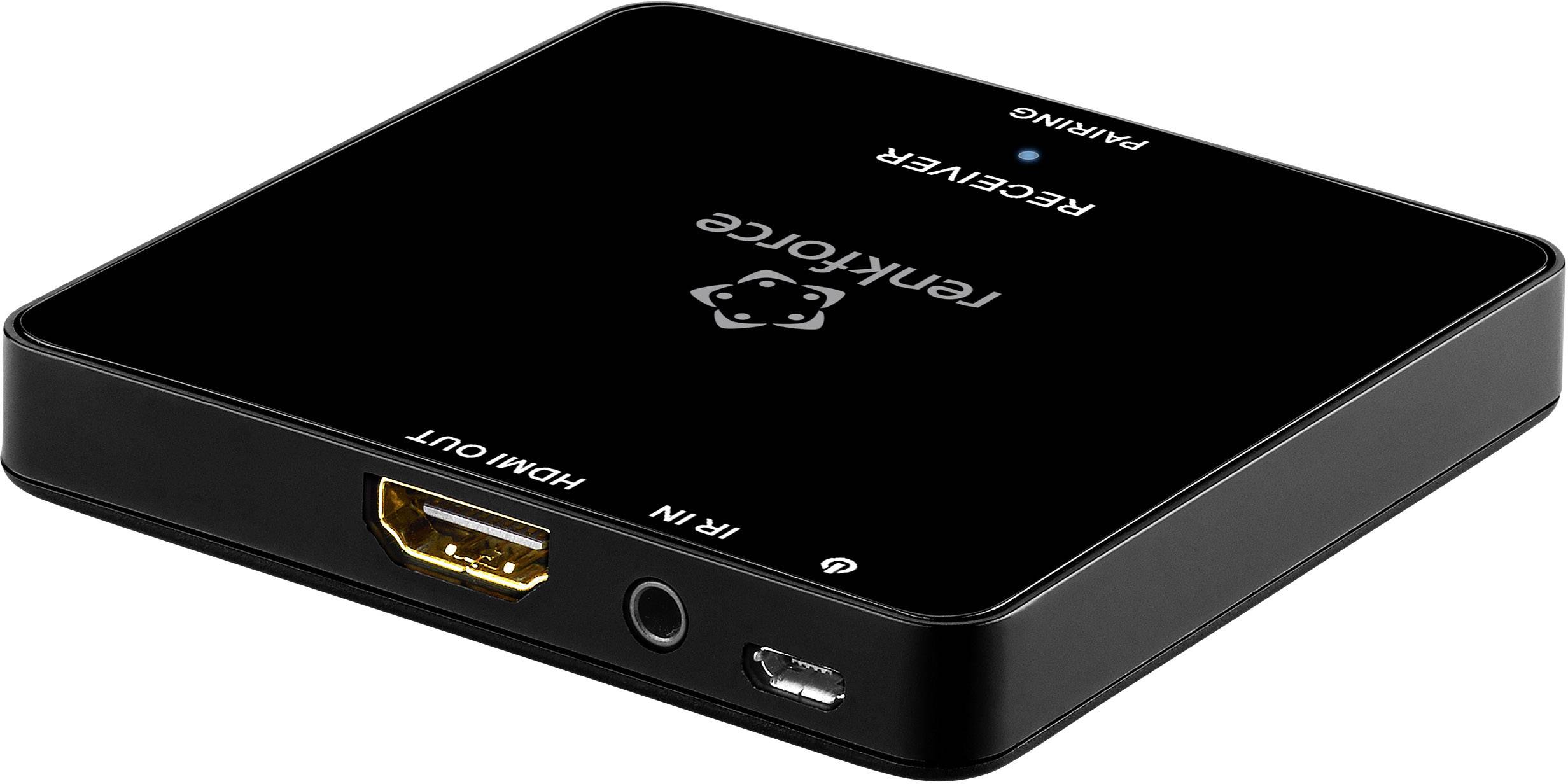 Renkforce RF-HDFS-01 HDMI-Funkübertragung (Set) 30 m 5 GHz 1920 x 1080 Pixel