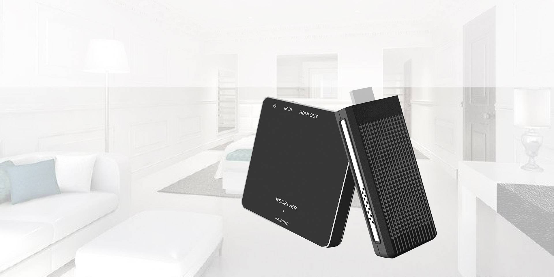 Renkforce RF-HDFS-01 HDMI-Funkübertragung (Set) 30m 5GHz 1920 x 1080 Pixel