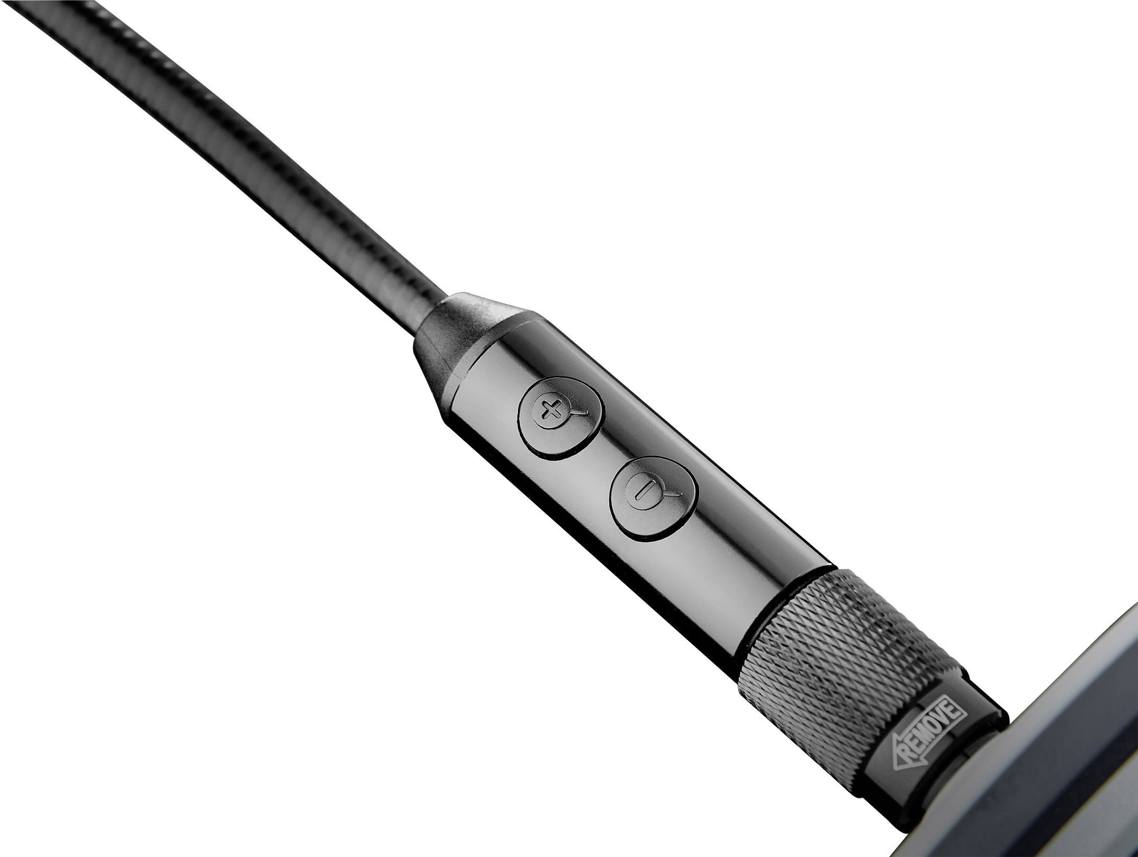 VOLTCRAFT BS-10/1M VGA MF Endoskop-Sonde Sonden-Ø 10mm 1m Wasserdicht, Schwenkfunktion, LED-Beleuchtung