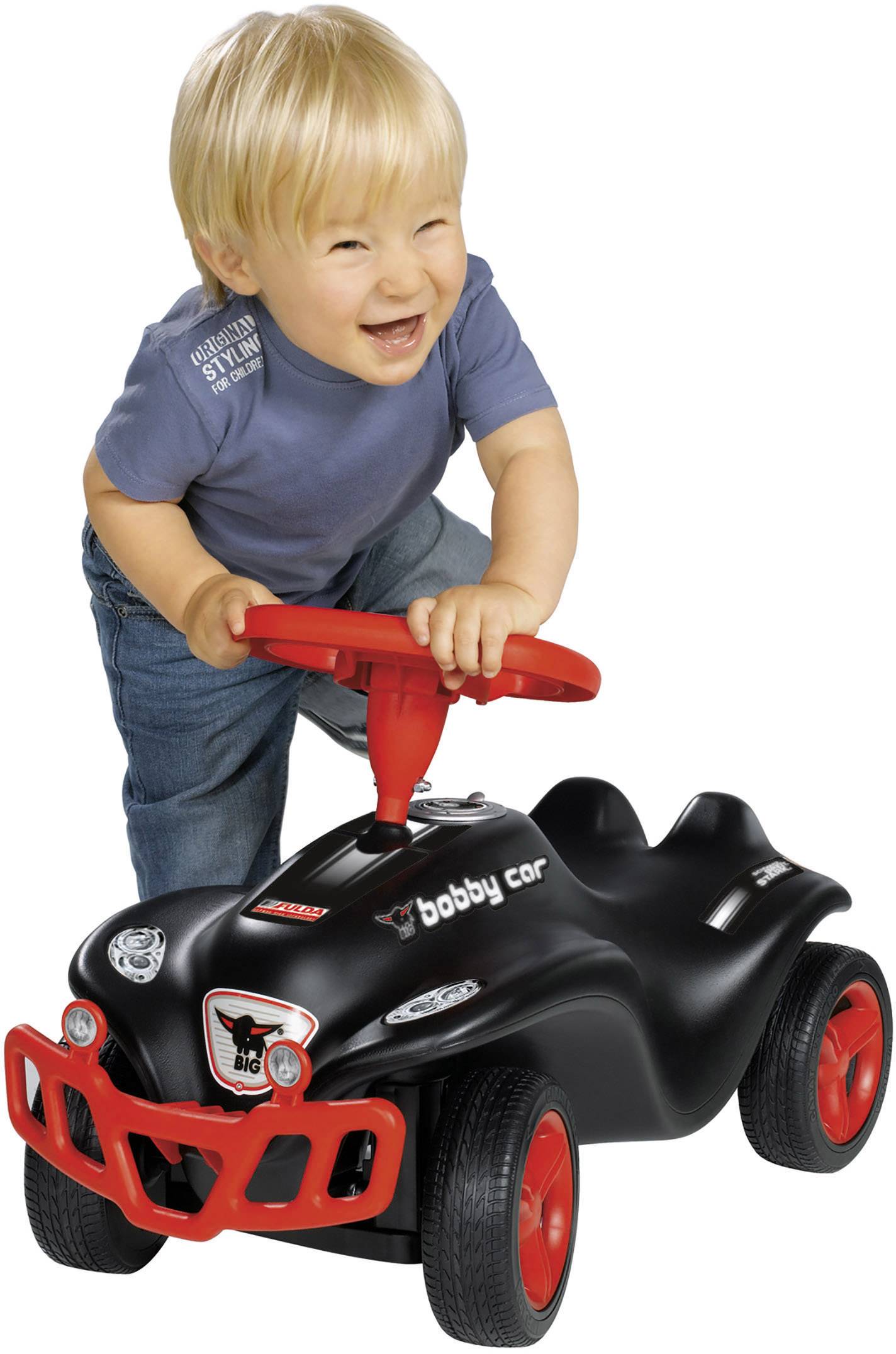 Fulda-New-Bobby-Car Rutschauto Schwarz
