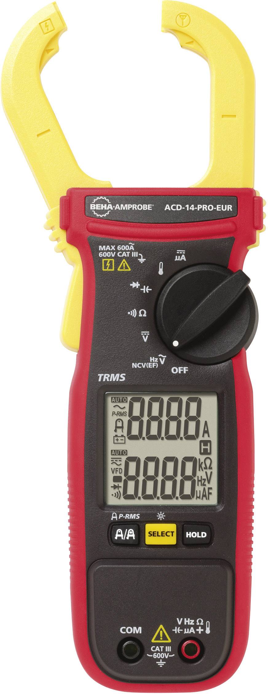 Beha Amprobe ACD-14-PRO-EUR Stromzange, Hand-Multimeter digital CAT III 600V Anzeige (Counts): 6000
