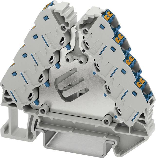 Phoenix Contact 3270223 Potenzialverteiler 8.3mm Zugfeder Grau 10St.