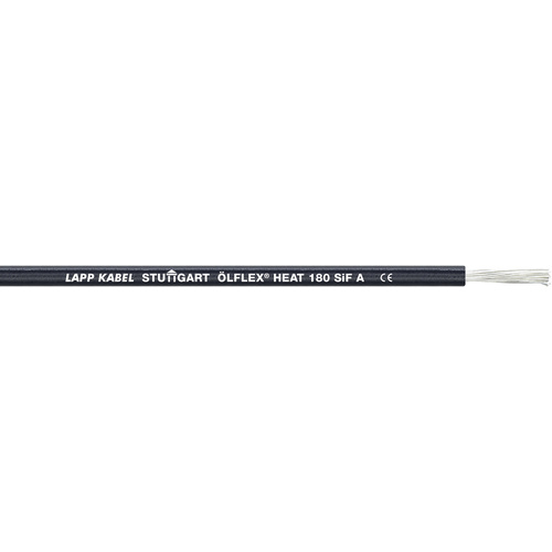 LAPP 1249602/100 Hochtemperaturader ÖLFLEX® HEAT 180 SiF A 1 x 0.50mm² Weiß 100m