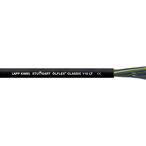LAPP ÖLFLEX® CLASSIC 110 LT Steuerleitung 3G 1.50mm² Schwarz 1120752/50 50m