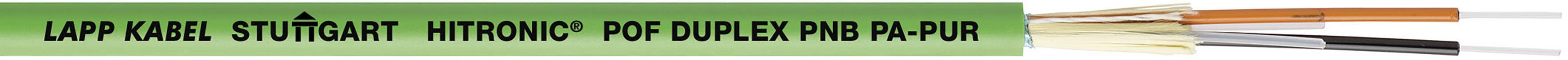 LAPP 28051002/100 POF-Kabel Hitronic POF 980/1000 µ Duplex Grün 100m