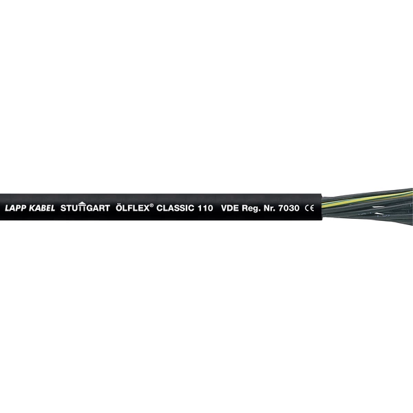 LAPP ÖLFLEX® CLASSIC 110 BK Steuerleitung 12G 0.75mm² Schwarz 1119875/50 50m LAPP ÖLFLEX® CLASSIC 110 BK Steuerleitung 12G 0.75mm² Schwarz 1119875/50 50m