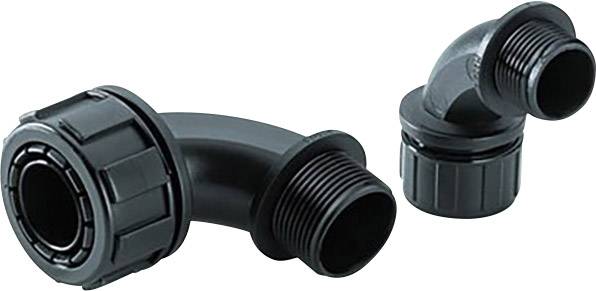 LAPP 55502480 SILVYN® MPC 90° M 16x1,5/1 BK Schlauchverschraubung Schwarz M16 10St.