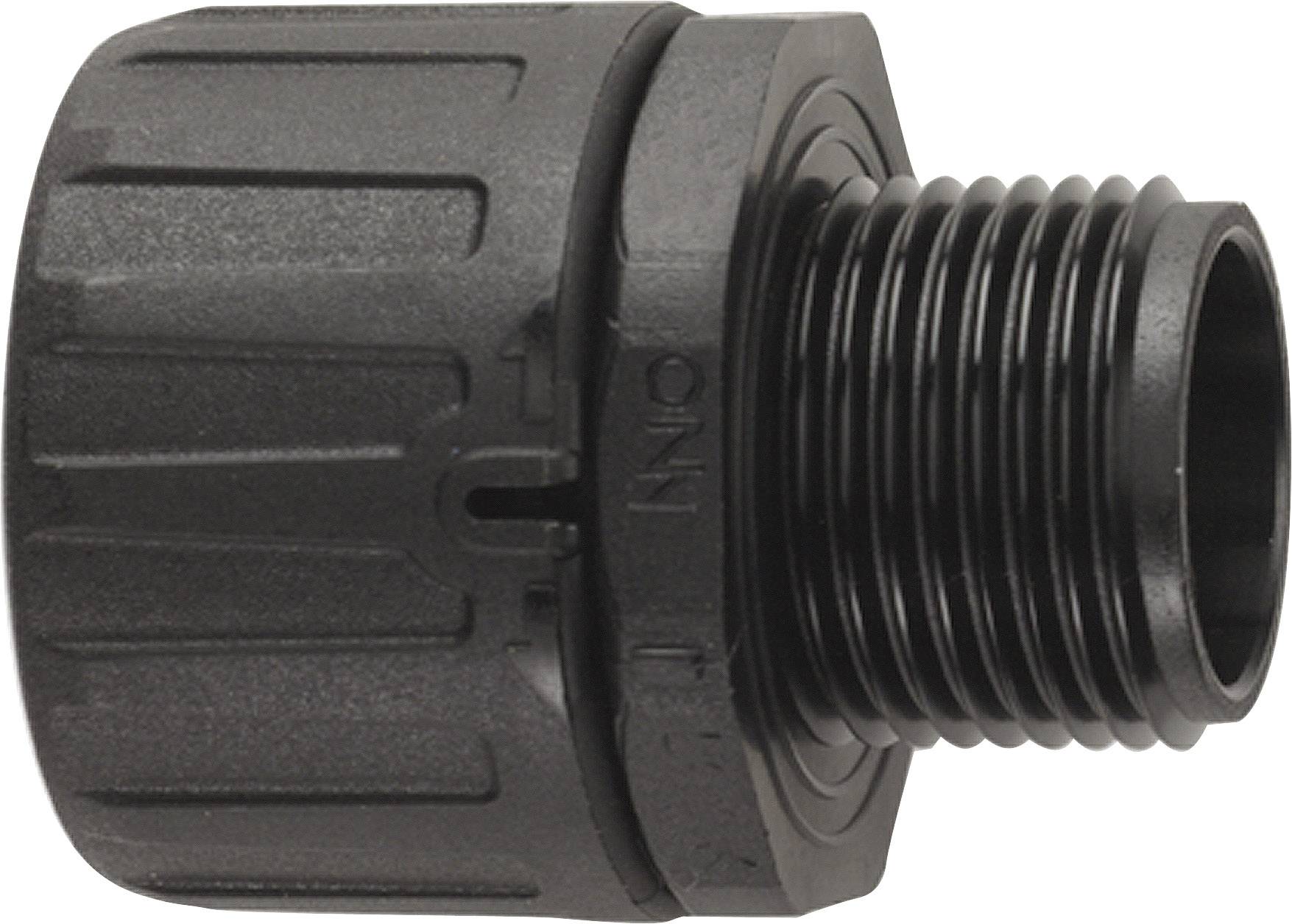 LAPP 55506585 SILVYN® FPAG PG 7 BK Schlauchverschraubung Schwarz PG7 Gerade 10St.